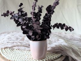 Composition d’eucalyptus baby stabilisé bordeaux Rama par Flora Paris