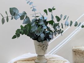 Composition d’eucalyptus stabilisé déco scandinave hygge artisanale Victoria par Flora Paris
