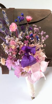 Capsule florale artisanale Violette par Flora Paris