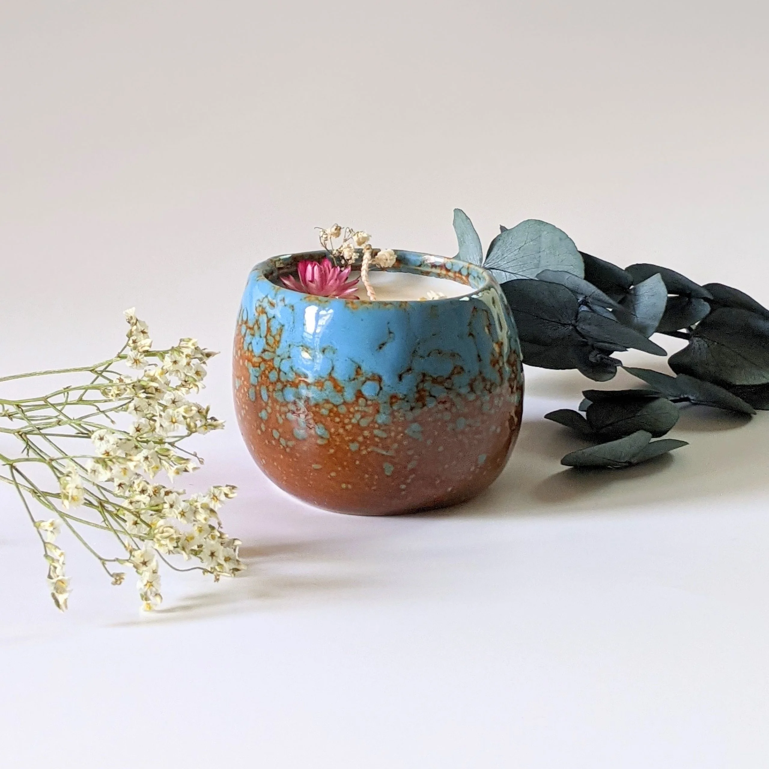 Bougie fleurie parfum jasmin, Vera – Image 4