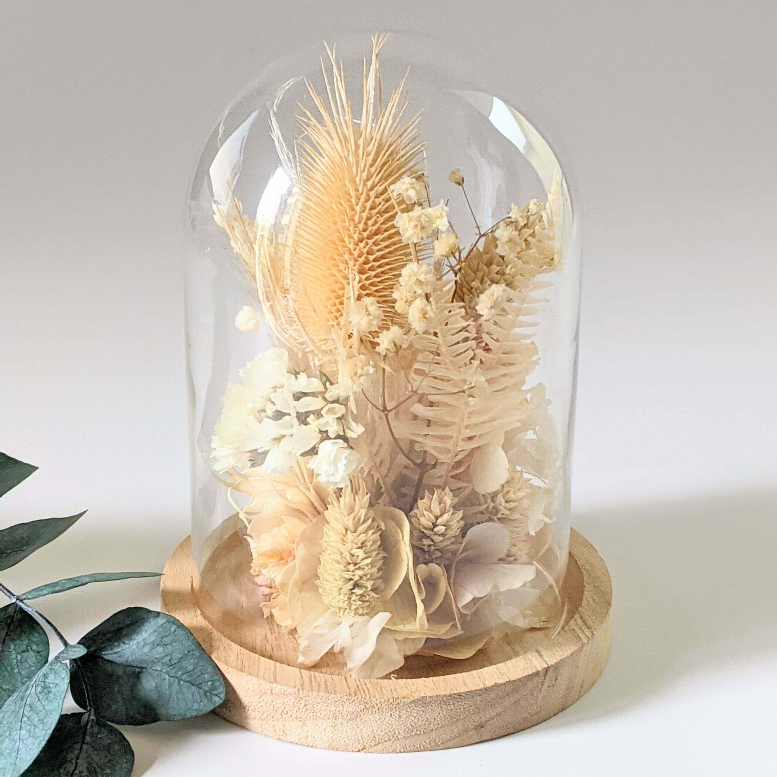 Cloche décorative Flora - 16xH22cm