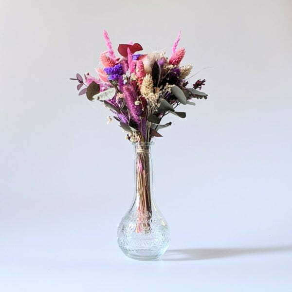Petit bouquet de fleurs séchées et fleurs stabilisées, Anastasia