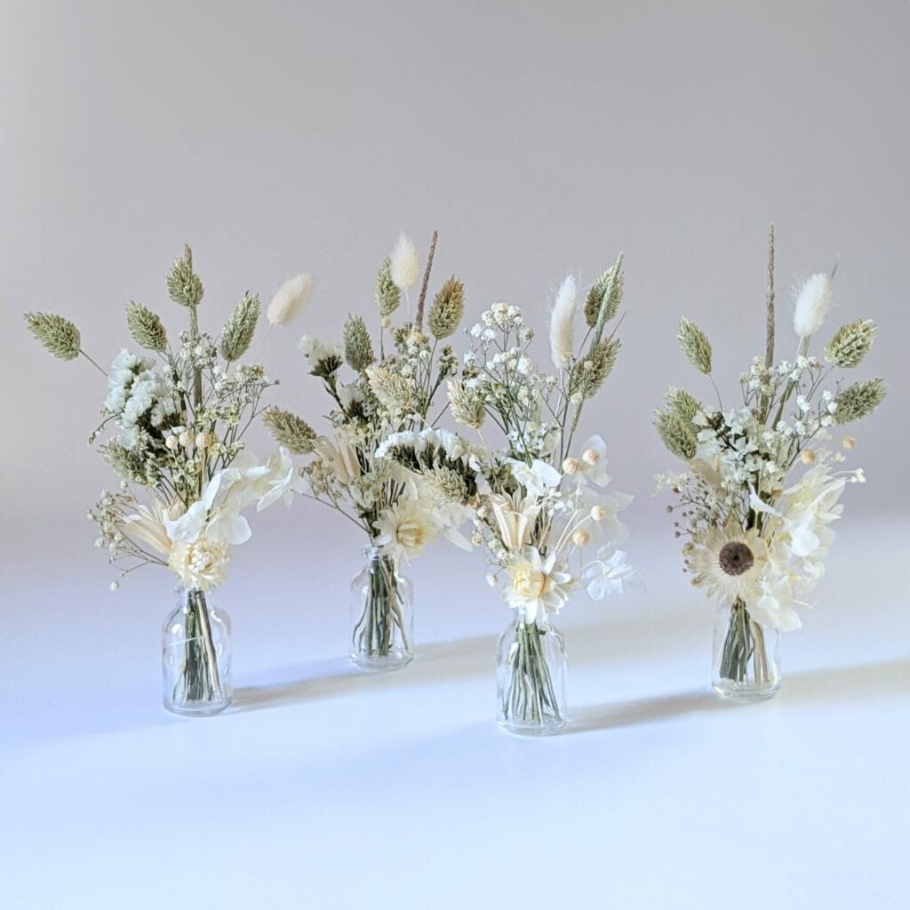 Mini Bouquet De Fleurs S ch es Pour D coration De Table v nementielle mini-bouquet-de-fleurs-s-ch-es-pour-d-coration-de-table-v-nementielle