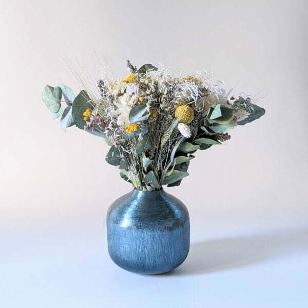 Bouquet de fleurs séchées et stabilisées pour décoration d’intérieur branché, Chloé